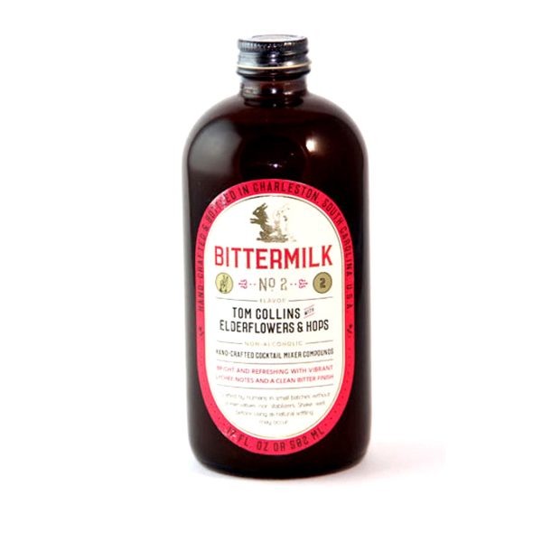 Bittermilk #2 Tom Collins With Elderflowers & Hops 17ozBottle