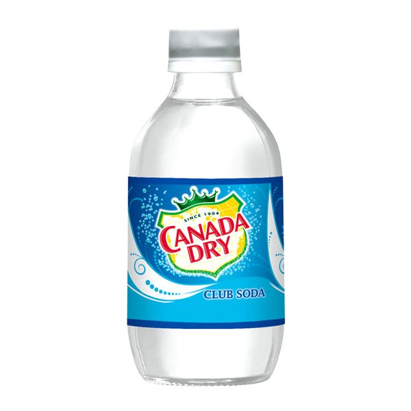 Canada Dry Club Soda 6x10oz Bottles