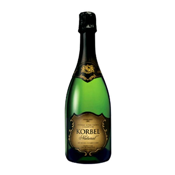 Korbel Natural California Champage 750mlBottle