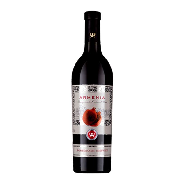 Armenia Pomegranate Semi Sweet Red Wine 750mlBottle